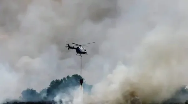 Jepang Kerahkan Tiga Helikopter Bantu Padamkan Karhutla Kalimantan